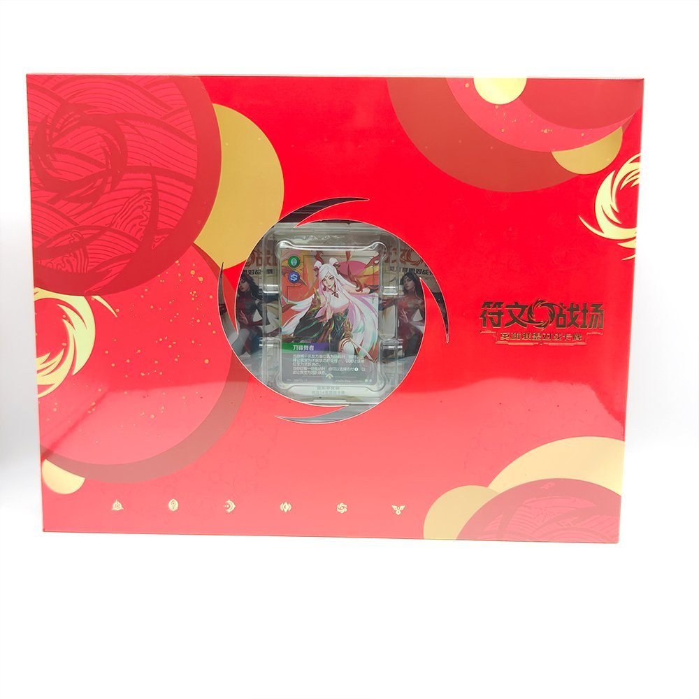 Chinese Riftbound 2026 Irelia Lunar New Year Gift Box - Authentic Trading Cards. Global Shipping.