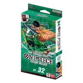 One Piece Card Game: STARTER DECK -GREEN Roronoa Zoro- [ST-32]