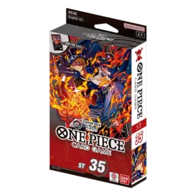 One Piece Card Game: STARTER DECK -RED/BLACK Sabo- [ST-35]