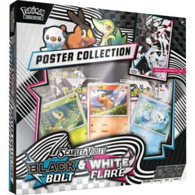 Pokémon TCG Black Bolt & White Flare Unova Poster Collection