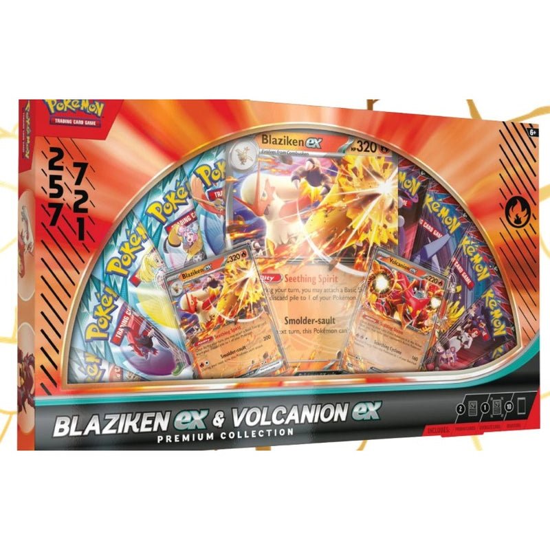 Pokémon TCG: Blaziken ex & Volcanion ex Premium Collection