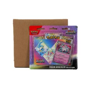 Pokémon TCG Prismatic Evolutions Tech Sticker Collection Sealed Case