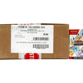 Pokémon TCG: Scarlet & Violet Prismatic Evolutions Booster Bundle Case (25 Bundles)