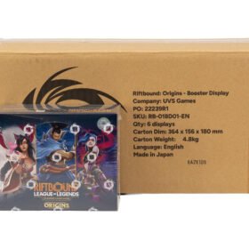 Riftbound: League of Legends TCG Origins Booster Box Case (6 Boxes)
